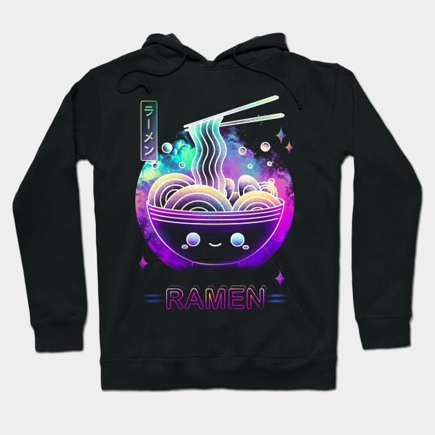 Kawaii Retro Ramen Soul Hoodie by Donnie